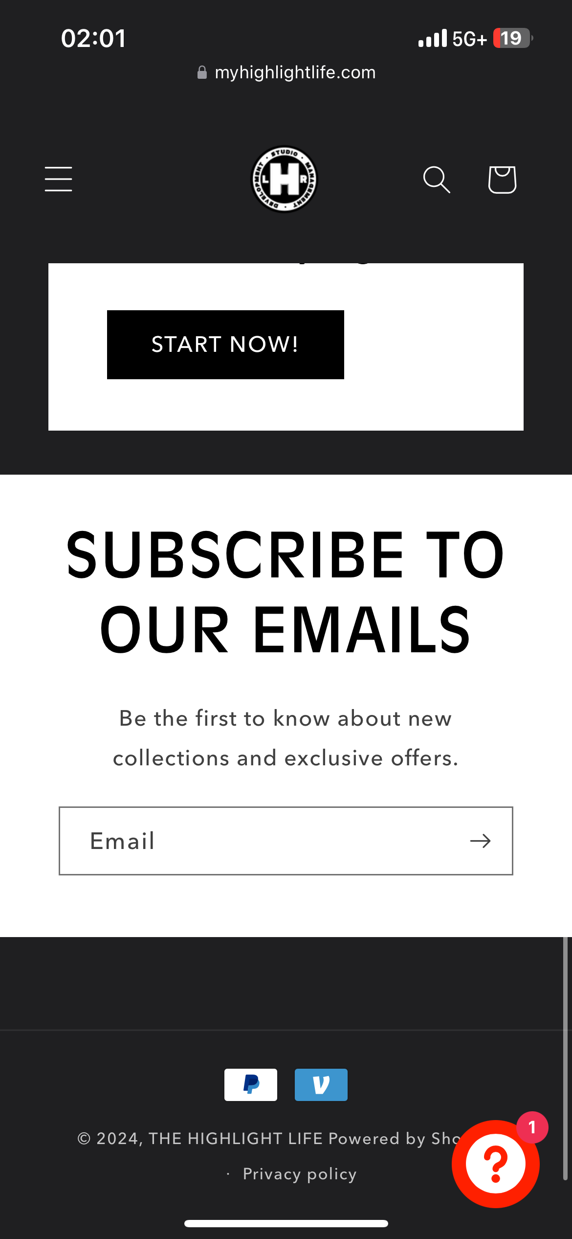 BUILD A WEBSITE (SHOPS, MUSICIANS, & PERSONAL BRANDS)