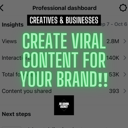 SOCIAL MEDIA MANAGEMENT! (150 VIRAL POSTS FROM SCRATCH) 🤳